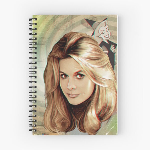 Item preview,  Elizabeth Montgomery as TV's Samantha from Bewitched Anaglyph 3d illustration designed and sold by 3dPopArt.