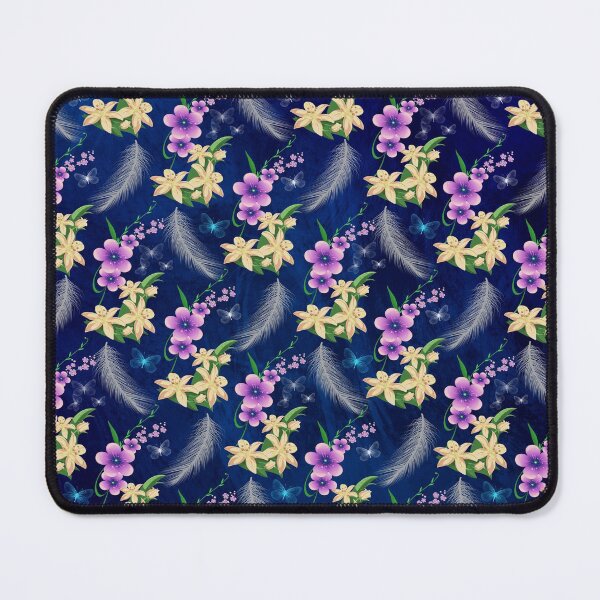 Item preview,  Pattern of flowers and feathers designed and sold by MoSaid.