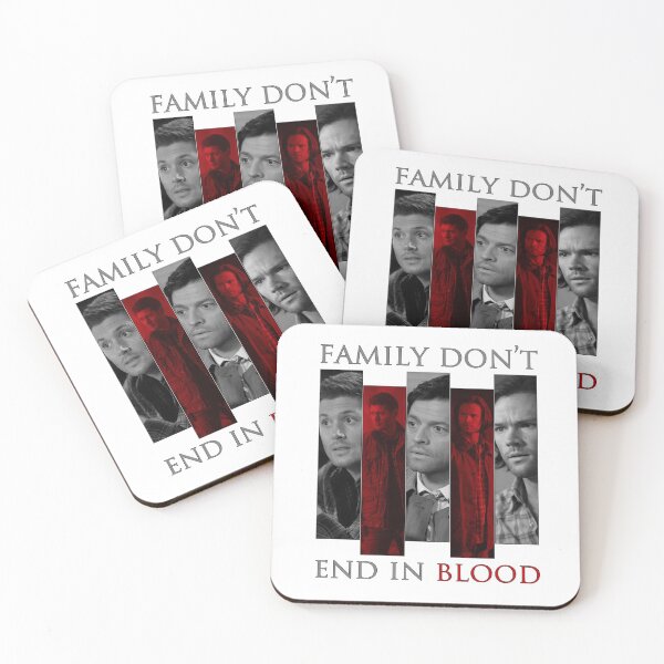 Item preview, Supernatural Family Don't End in Blood v2.0 designed and sold by obsidiandream.