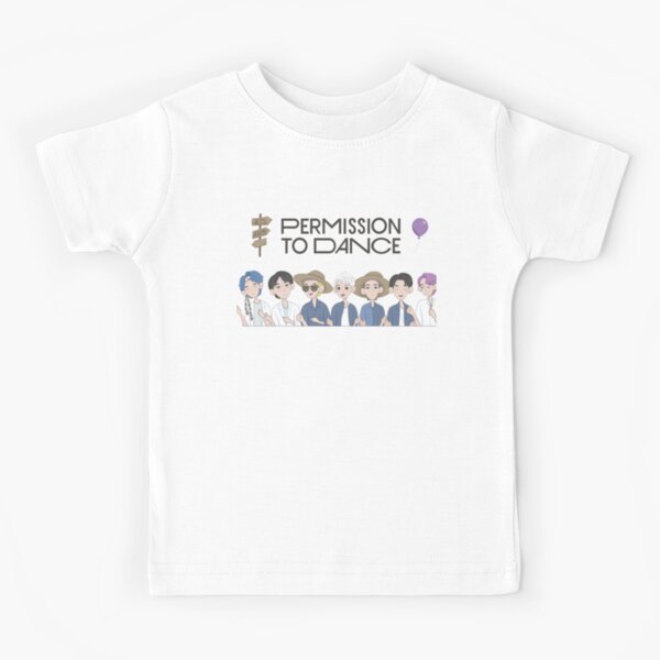 Bts permission de danser T-shirt enfant