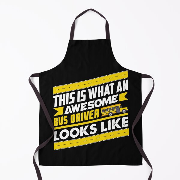 Item preview, This Is What An Awesome Bus Driver Looks Like Funny Gift graphic designed and sold by theodoros20.