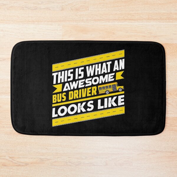 Item preview, This Is What An Awesome Bus Driver Looks Like Funny Gift graphic designed and sold by theodoros20.