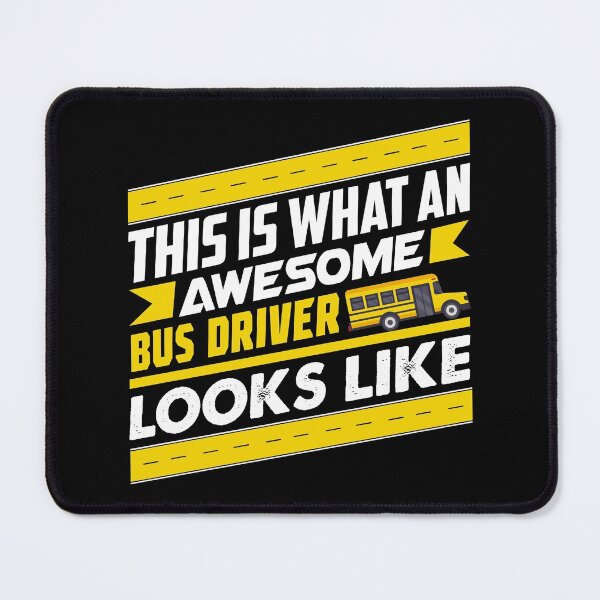 Item preview, This Is What An Awesome Bus Driver Looks Like Funny Gift graphic designed and sold by theodoros20.