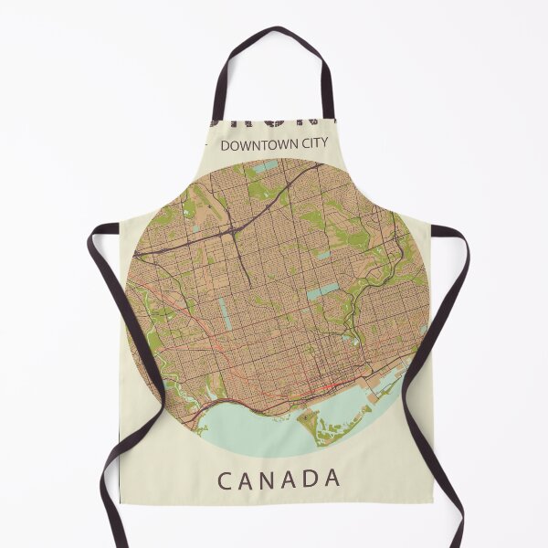 Item preview, Toronto map designed and sold by PostersProf1.