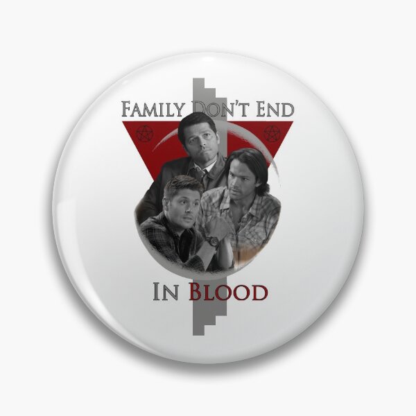 Item preview, Supernatural Family Don't End in Blood v1.0 designed and sold by obsidiandream.