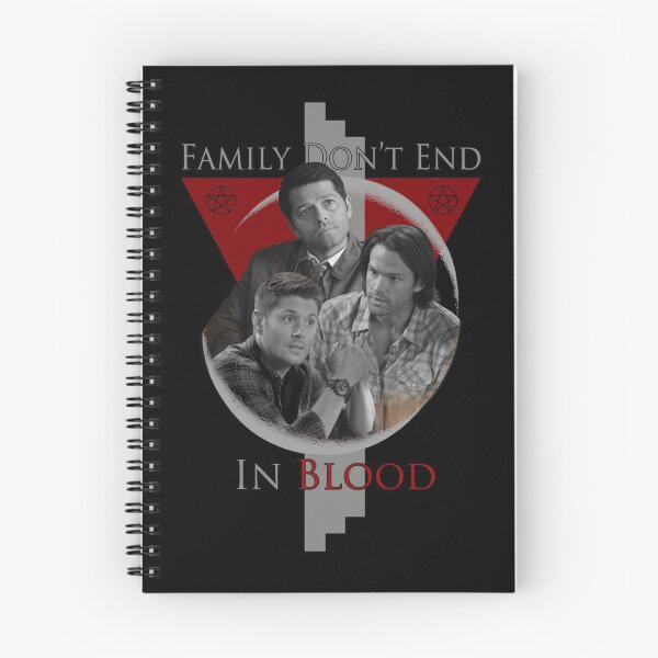 Item preview, Supernatural Family Don't End in Blood v1.0 designed and sold by obsidiandream.