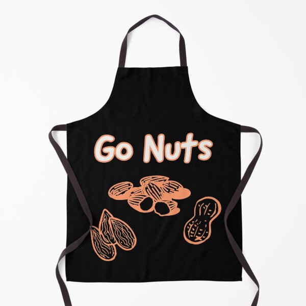 Item preview, "Go Nuts" funny phrase designed and sold by digifun.