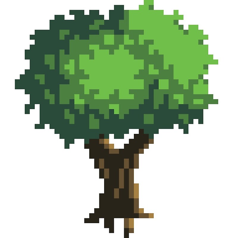 Blossom Tree Pixel Art