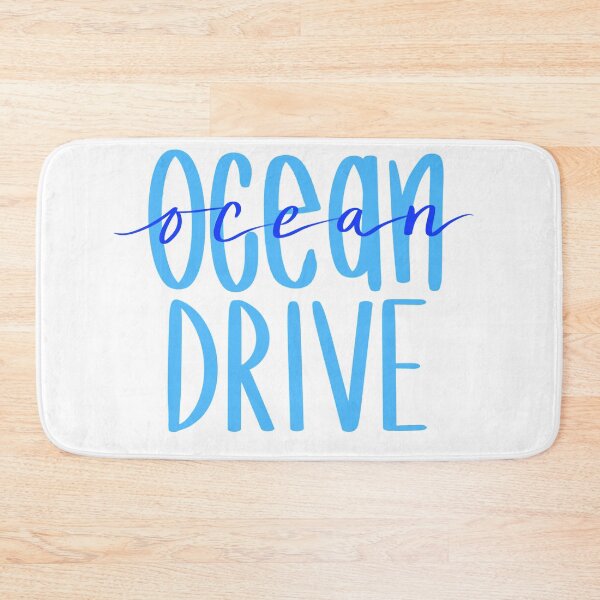 Item preview, Ocean Drive vaccation typography designed and sold by Floridaseaside.
