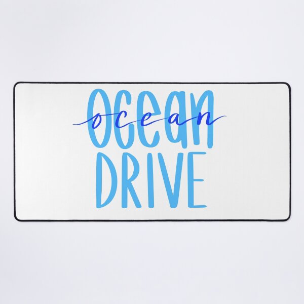 Item preview, Ocean Drive vaccation typography designed and sold by Floridaseaside.