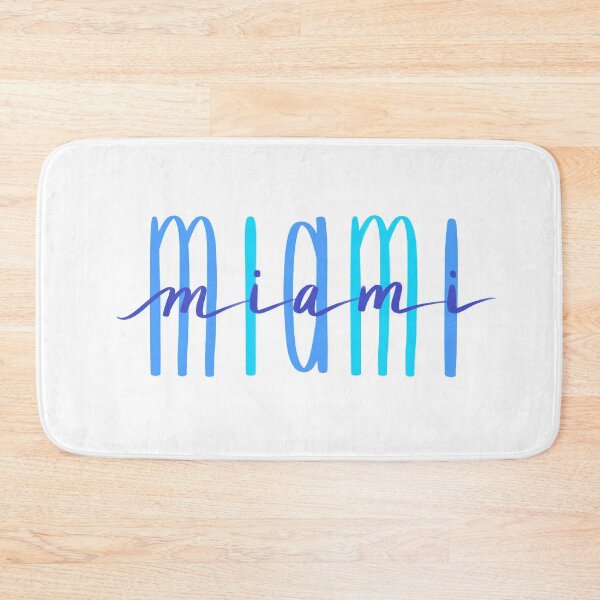 Item preview, Miami Beach Typography of beach of Florida designed and sold by Floridaseaside.