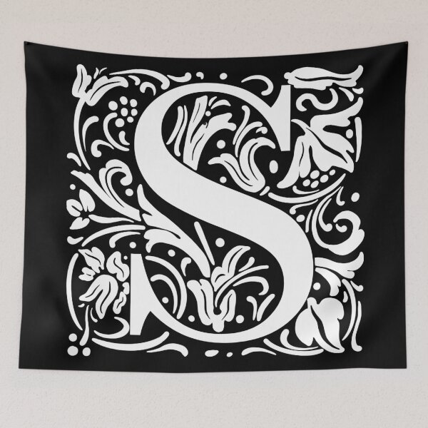 Item preview, Illuminated Initial S designed and sold by rogue-design.
