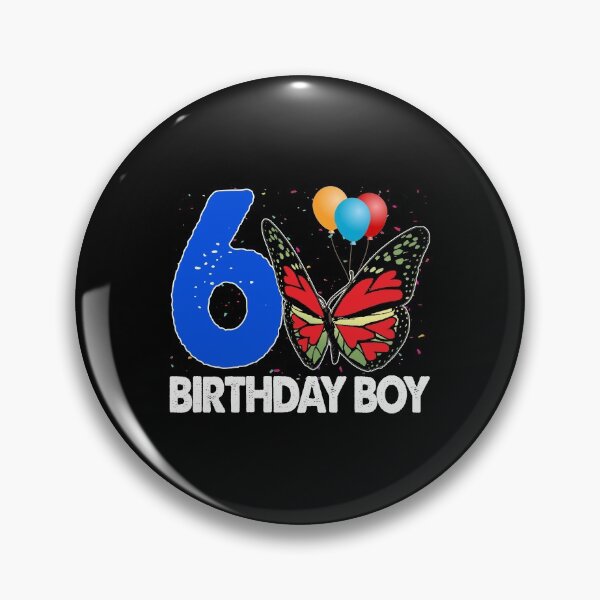 Item preview, Birthday Boy 6 Monarch designed and sold by Bendthetrend.