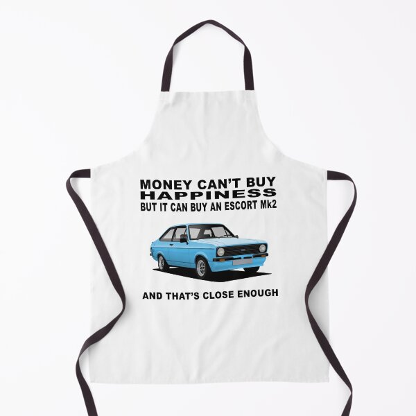 Item preview, Ford Escort Mexico Mk2 2 Door Olympic Blue Happiness Illustration designed and sold by Hamilton illustrations.