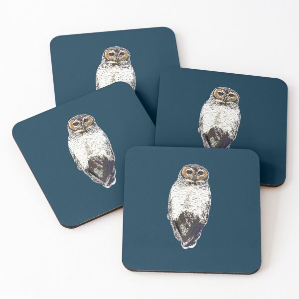 Item preview, White Alternate  Design of a Spotted Wood Owl designed and sold by designsasstultd.