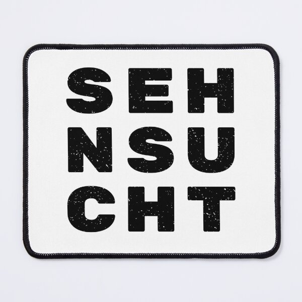 Item preview, Sehnsucht Block Print designed and sold by Parag's Travel Shop.