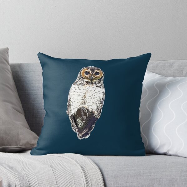 Item preview, White Alternate  Design of a Spotted Wood Owl designed and sold by designsasstultd.