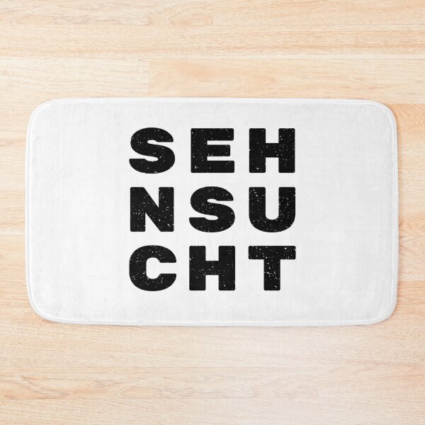 Item preview, Sehnsucht Block Print designed and sold by Parag's Travel Shop.