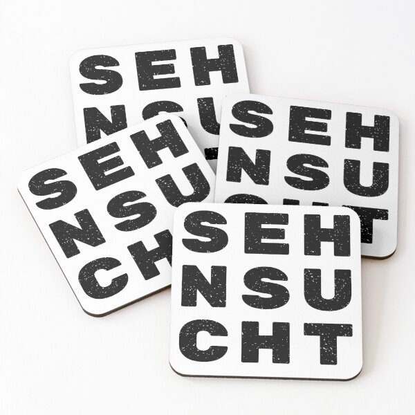 Item preview, Sehnsucht Block Print designed and sold by Parag's Travel Shop.