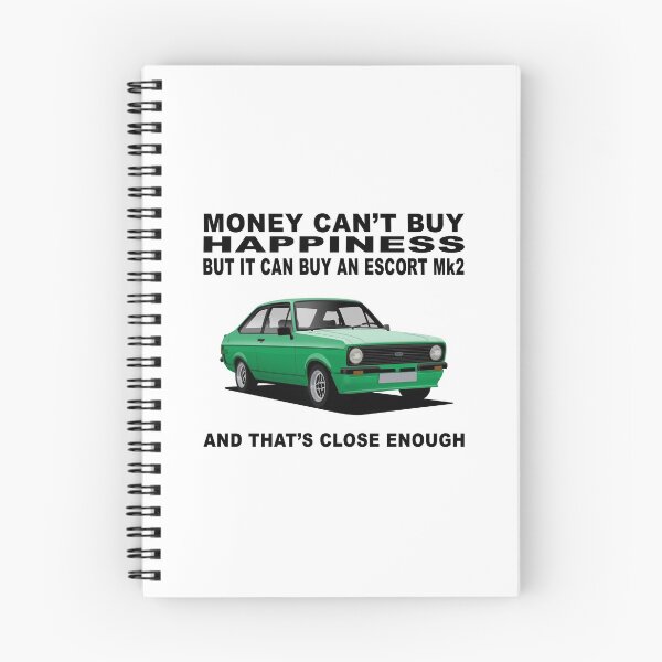 Item preview, Ford Escort Mexico Mk2 2 Door Modena Green Happiness Illustration designed and sold by Hamilton illustrations.