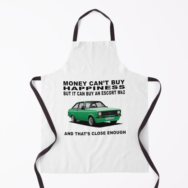 Item preview, Ford Escort Mexico Mk2 2 Door Modena Green Happiness Illustration designed and sold by Hamilton illustrations.