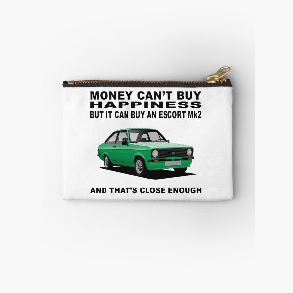 Item preview, Ford Escort Mexico Mk2 2 Door Modena Green Happiness Illustration designed and sold by Hamilton illustrations.