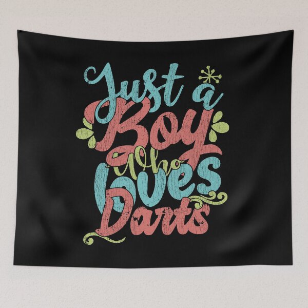 Item preview, Just A Boy Who Loves Darts Gift graphic designed and sold by theodoros20.