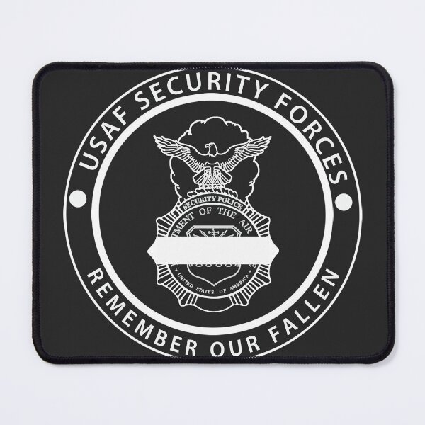 Item preview, SECURITY FORCES MEMORIAL designed and sold by OLDCHIEF.