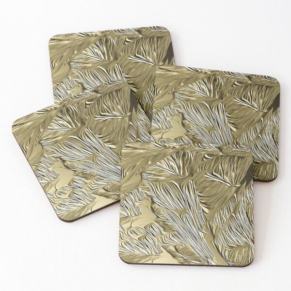 Item preview, Golden Etched Leaves designed and sold by fatenanwar.