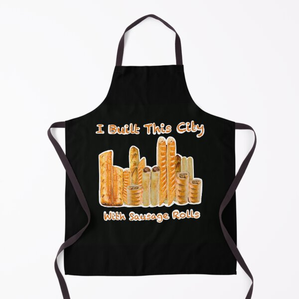 Item preview, I Built This City With Sausage Rolls, Mum designed and sold by monkeypawprints.