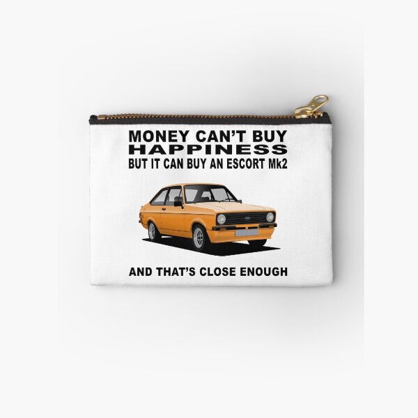 Item preview, Ford Escort Mexico Mk2 2 Door Signal Orange Happiness Illustration designed and sold by Hamilton illustrations.