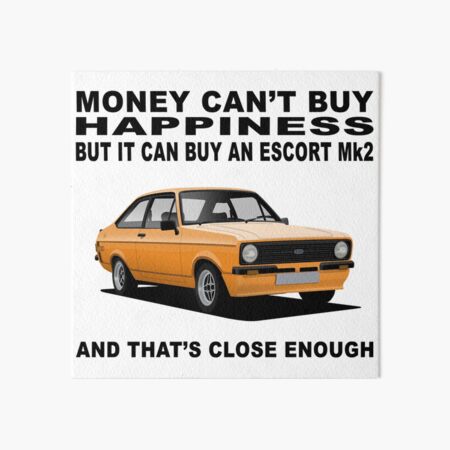 FORD ESCORT MK2 Fine Art Print RS2000 RS Mexico RS1800 MkII models illustrated 