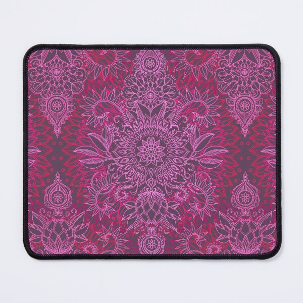 Item preview, Magenta, Pink & Coral Protea Doodle Pattern designed and sold by micklyn.