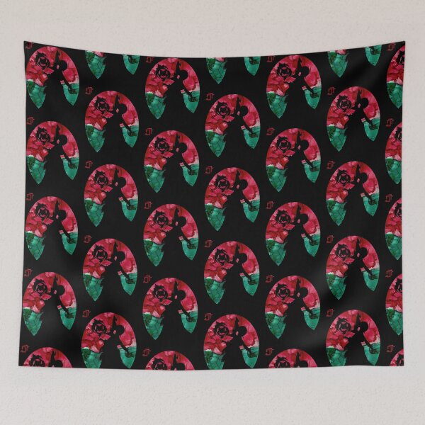 Item preview, FFXIV Astrologian Silhouette v2 - Christmas Colours designed and sold by GingerCatGifts.