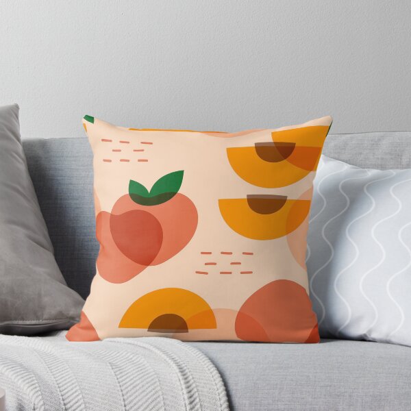 Item preview, Peach and fruits pattern designed and sold by Bilalicia.
