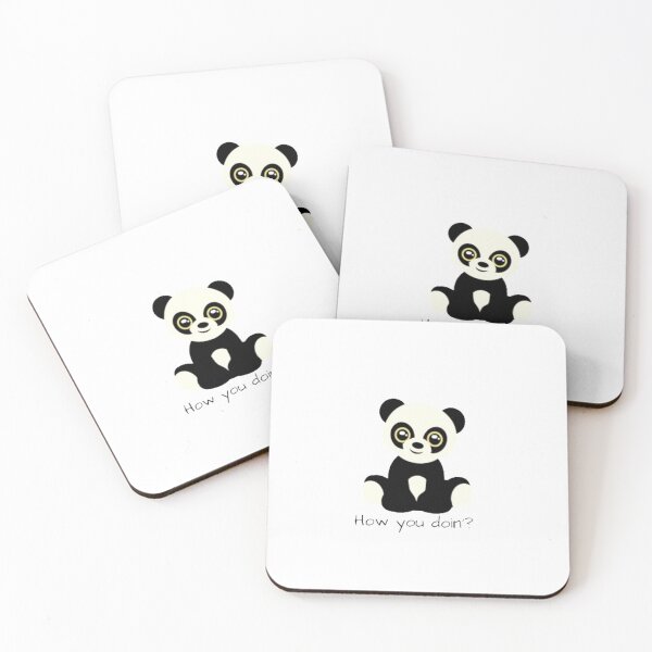 Item preview, Cute how you doin' panda designed and sold by Legendary Designs.