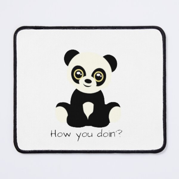 Item preview, Cute how you doin' panda designed and sold by Legendary Designs.