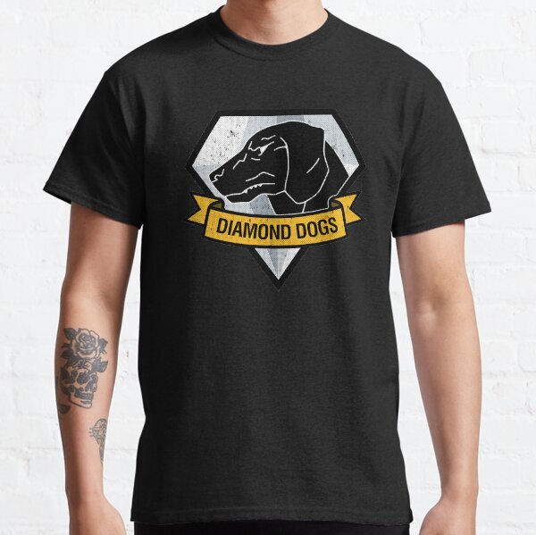Vista previa del artículo con la obra «PERROS DE DIAMANTE (LOGOTIPO VINTAGE)», diseñado y vendido por losttorpedo.