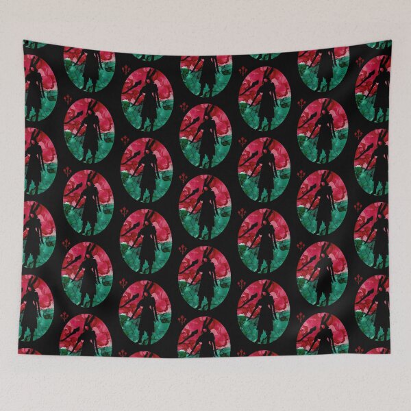 Item preview, FFXIV Sage Silhouette v2 - Christmas Colours designed and sold by GingerCatGifts.