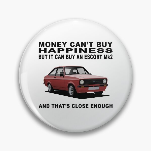 Item preview, Ford Escort Mexico Mk2 2 Door Venetian Red Happiness Illustration designed and sold by Hamilton illustrations.