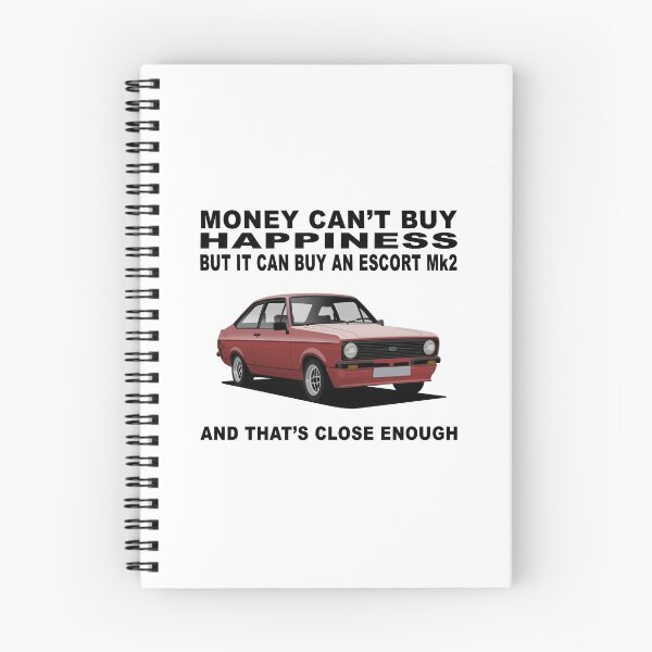 Item preview, Ford Escort Mexico Mk2 2 Door Venetian Red Happiness Illustration designed and sold by Hamilton illustrations.