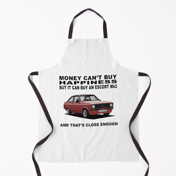 Item preview, Ford Escort Mexico Mk2 2 Door Venetian Red Happiness Illustration designed and sold by Hamilton illustrations.