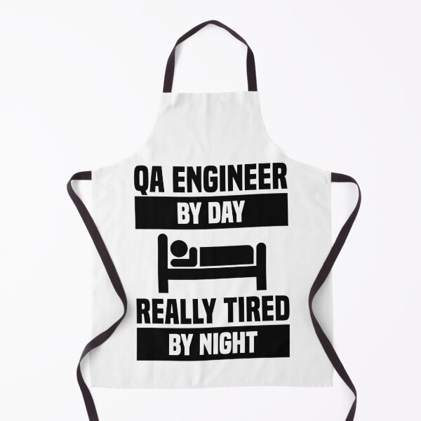 Item preview, QA Engineer By Day Really Tired By Night designed and sold by TashaVector.