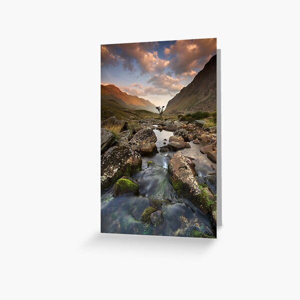 Item preview, Snowdonia- Llanberis Pass Sunrise designed and sold by Angie Latham.