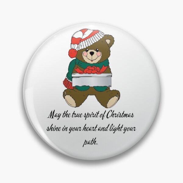 Item preview, Lovely Christmas Teddy Bear Shows the Light  designed and sold by DAGIT.