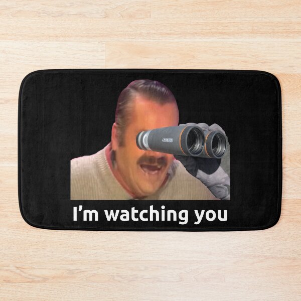 Item preview, I'm watching you - Risitas with binoculars funny meme kekw designed and sold by KefrostDs.