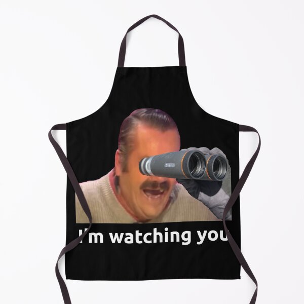 Item preview, I'm watching you - Risitas with binoculars funny meme kekw designed and sold by KefrostDs.