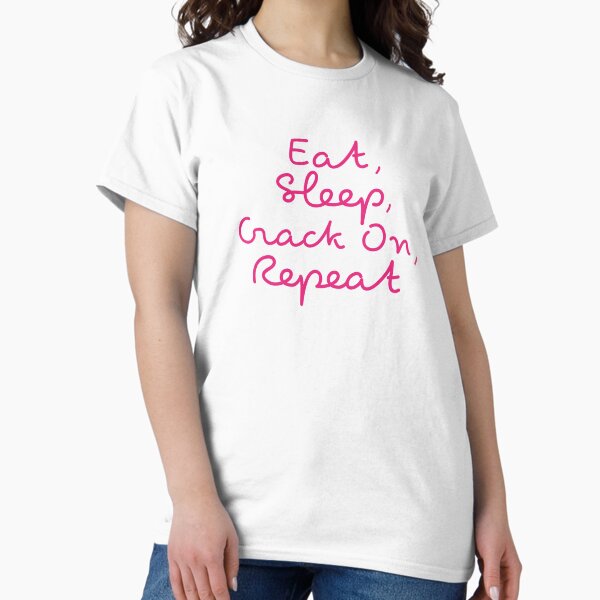 Item preview, Eat, Sleep, Crack On, Repeat Love Island UK Show Motto designed and sold by troycapybara.