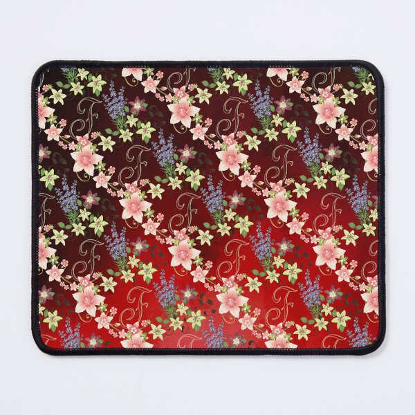 Item preview, Floral Letter F designed and sold by MoSaid.