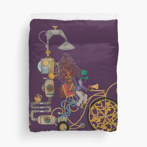 Grand-bis Steampunk - Steampunk Bike Duvet Cover